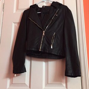 A leather jacket!